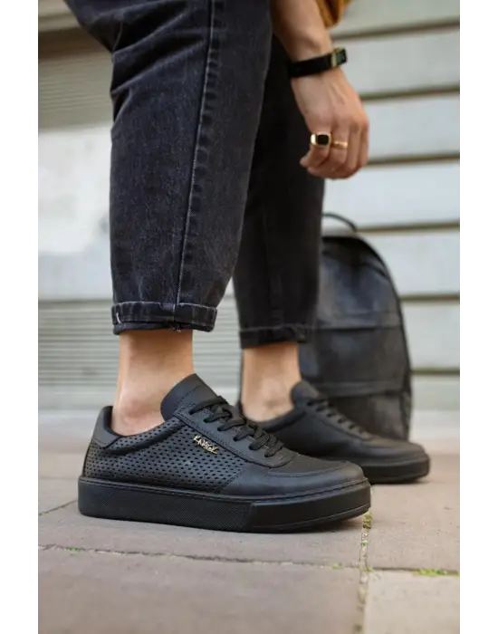 Knack Günlük Siyah Erkek Ayakkabısı