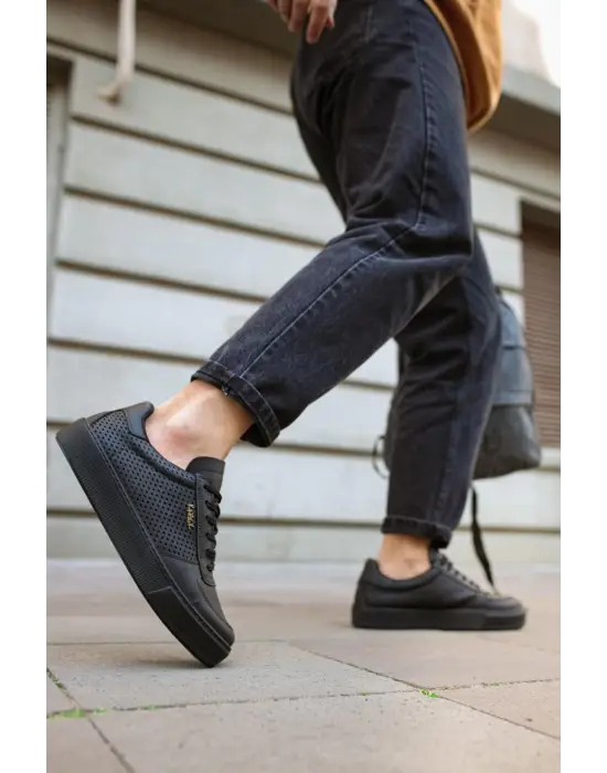 Knack Günlük Siyah Erkek Ayakkabısı