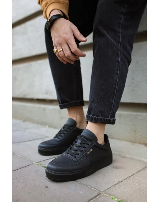 Knack Günlük Siyah Erkek Ayakkabısı