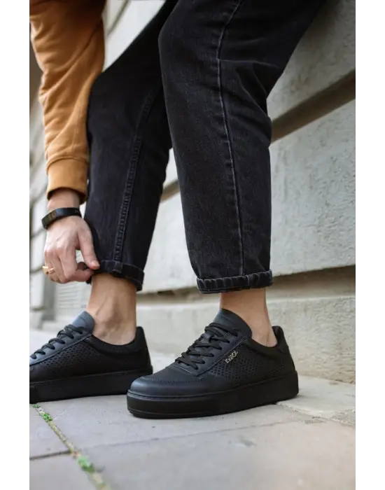Knack Günlük Siyah Erkek Ayakkabısı