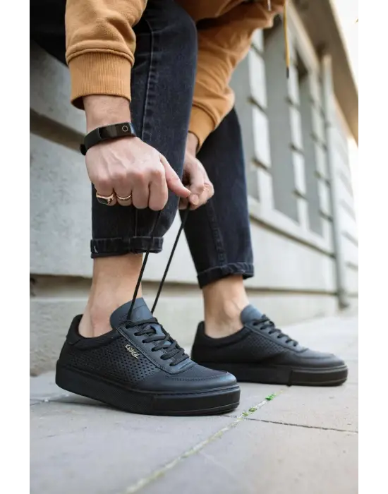 Knack Günlük Siyah Erkek Ayakkabısı