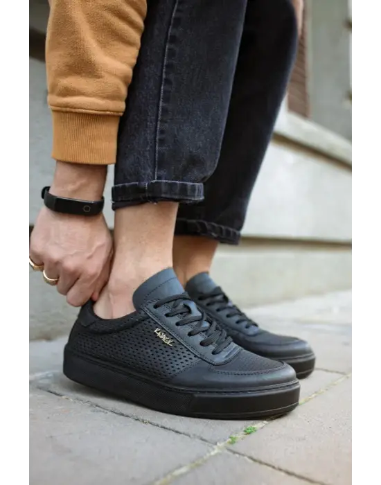 Knack Günlük Siyah Erkek Ayakkabısı