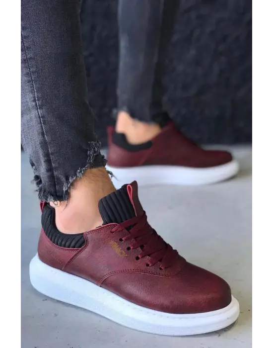 Knack Günlük Bordo Erkek Ayakkabısı