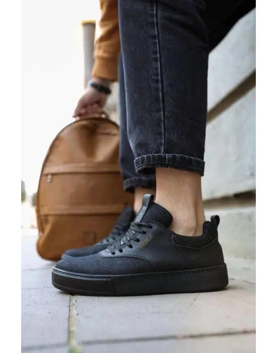 Knack Günlük Siyah Erkek Ayakkabısı