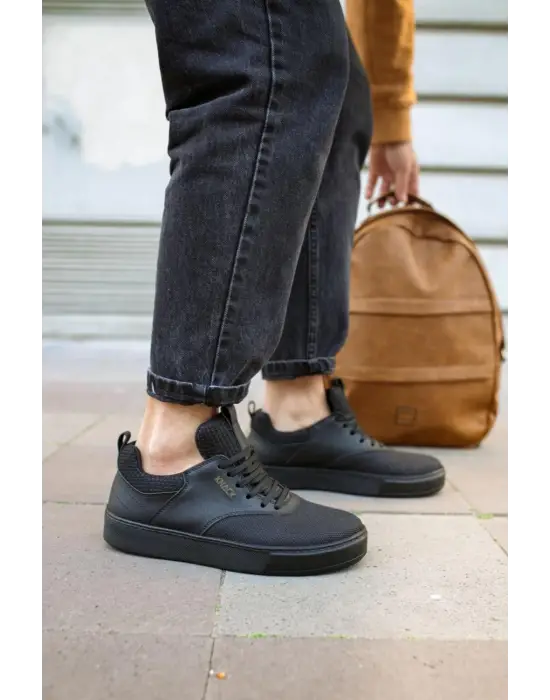 Knack Günlük Siyah Erkek Ayakkabısı