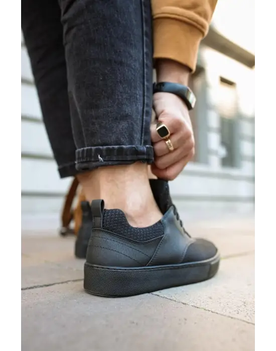 Knack Günlük Siyah Erkek Ayakkabısı