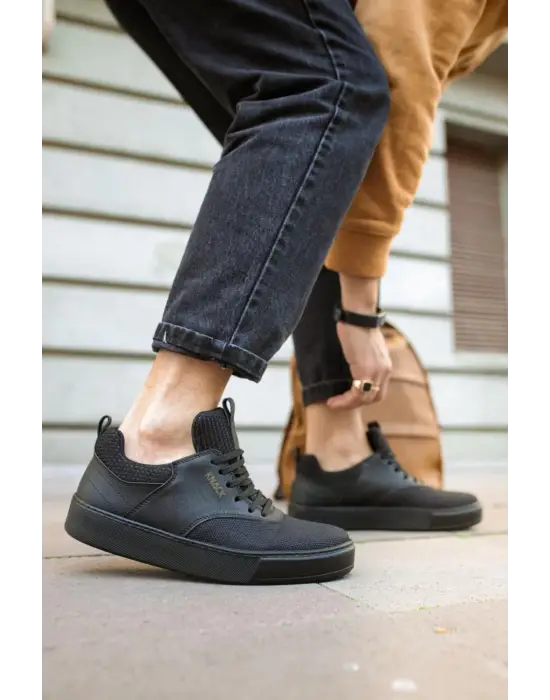 Knack Günlük Siyah Erkek Ayakkabısı