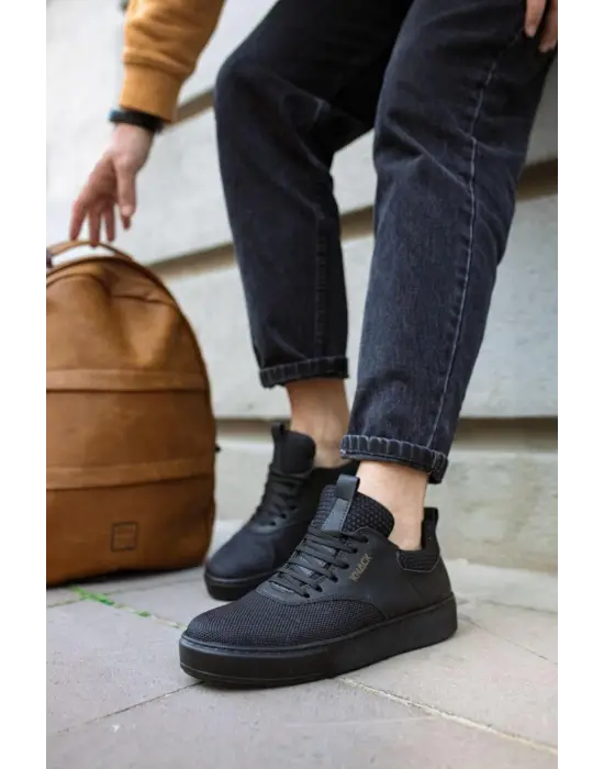 Knack Günlük Siyah Erkek Ayakkabısı