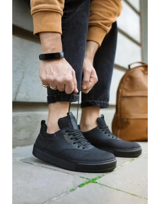 Knack Günlük Siyah Erkek Ayakkabısı