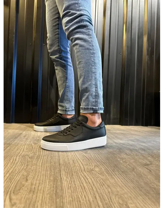 Knack Günlük Siyah Beyaz Erkek Ayakkabısı