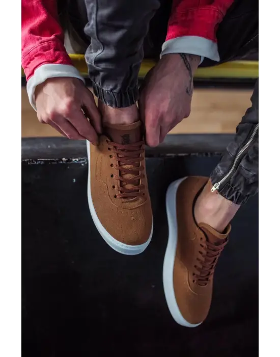 Knack Günlük Taba Süet Erkek Ayakkabısı