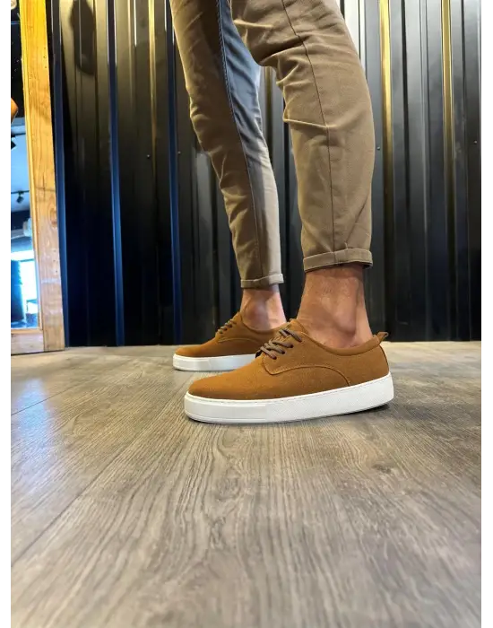 Terzi Bey Günlük Ayakkabı 077 Taba Süet