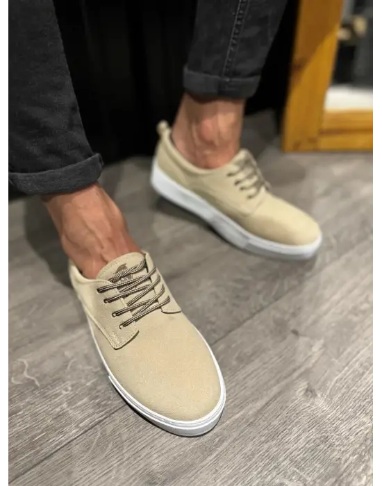 Terzi Bey Günlük Ayakkabı 077 Vizon Süet