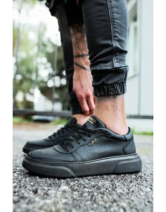 Terzi Bey Günlük Ayakkabı 222 Siyah (siyah Taban)