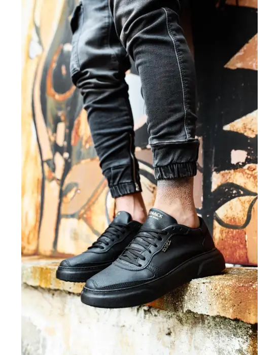 Terzi Bey Günlük Ayakkabı 222 Siyah (siyah Taban)