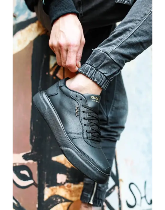 Terzi Bey Günlük Ayakkabı 222 Siyah (siyah Taban)