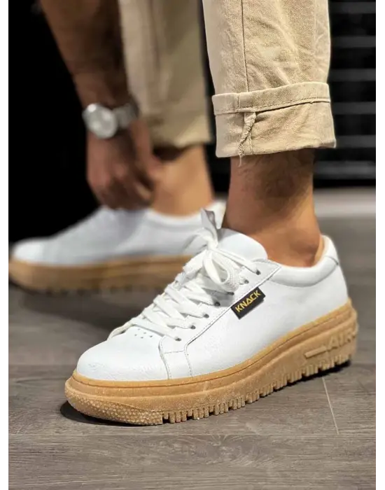 Knack Günlük Beyaz Erkek Ayakkabısı