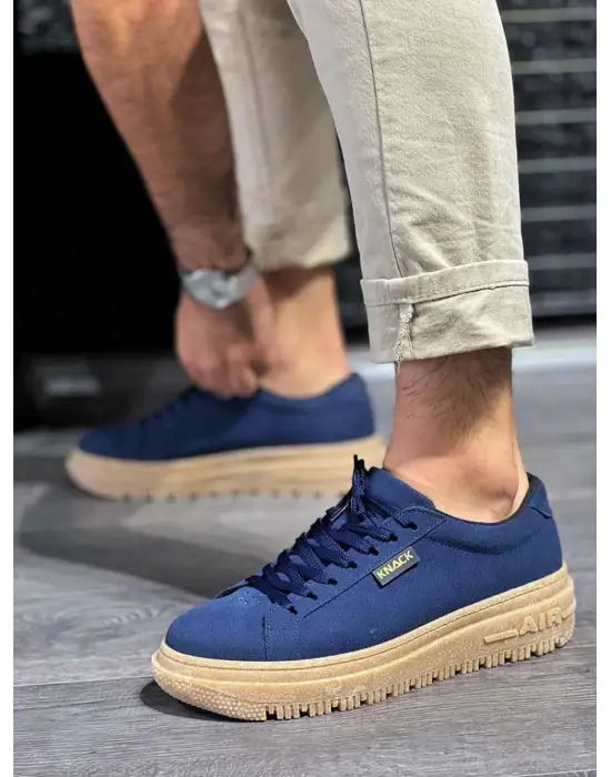 Knack Günlük Lacivert Süet Erkek Ayakkabısı