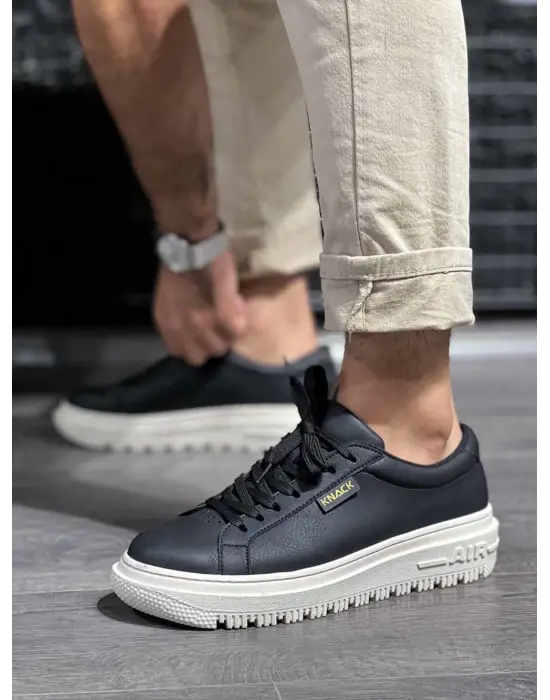 Knack Günlük Siyah Beyaz Erkek Ayakkabısı
