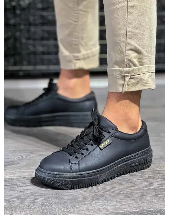 Knack Günlük Siyah Erkek Ayakkabısı