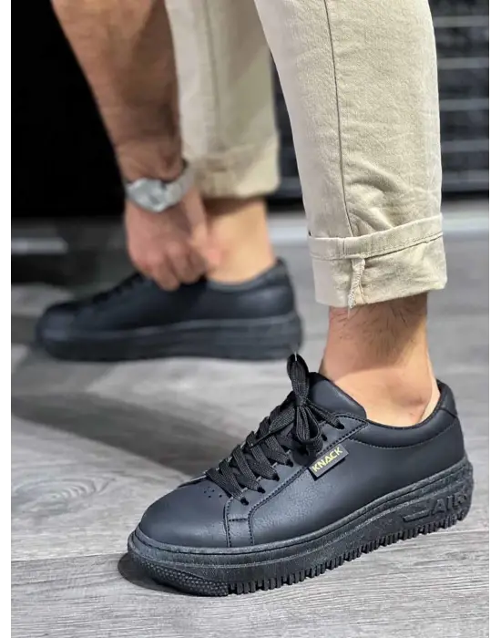 Knack Günlük Siyah Erkek Ayakkabısı
