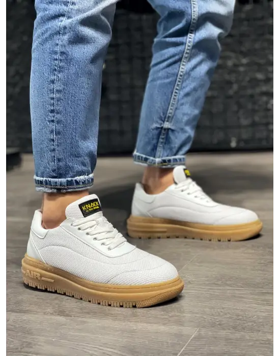 Knack Günlük Beyaz Erkek Ayakkabısı