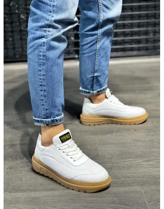 Knack Günlük Beyaz Erkek Ayakkabısı