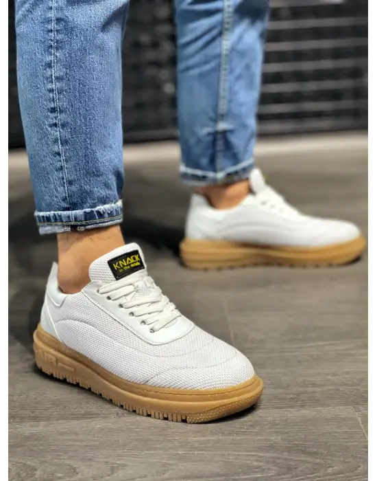 Knack Günlük Beyaz Erkek Ayakkabısı