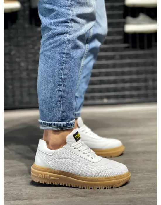 Knack Günlük Beyaz Erkek Ayakkabısı