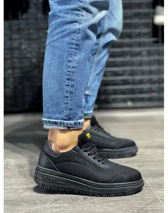 Knack Günlük Siyah Erkek Ayakkabısı