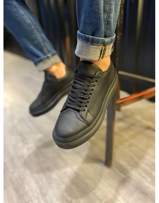 Terzi Bey Günlük Ayakkabı 421 Siyah (siyah Taban)