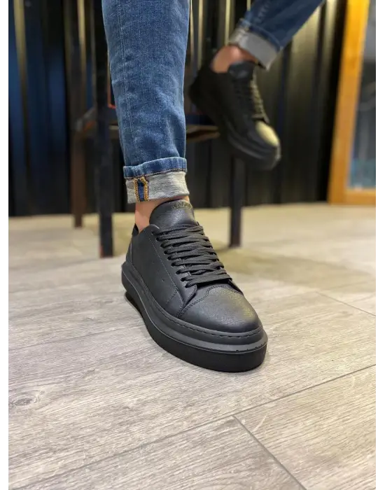 Terzi Bey Günlük Ayakkabı 421 Siyah (siyah Taban)