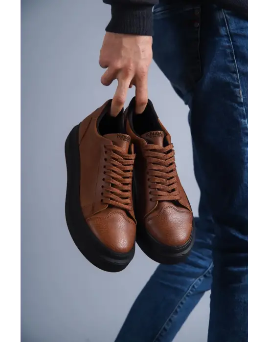 Terzi Bey Günlük Ayakkabı 421 Taba (siyah Taban)