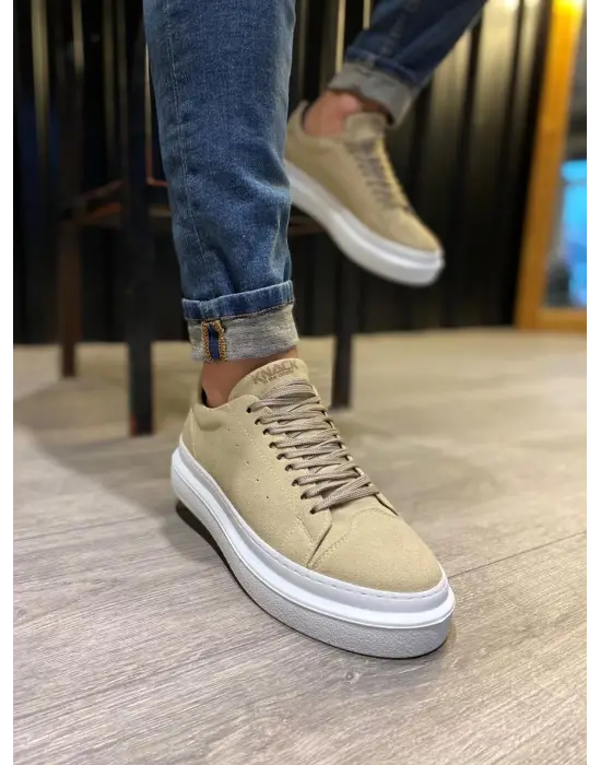 Terzi Bey Günlük Ayakkabı 421 Vizon Süet