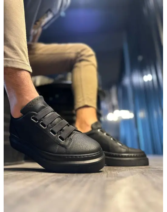 Terzi Bey Günlük Ayakkabı 521 Siyah (siyah Taban)