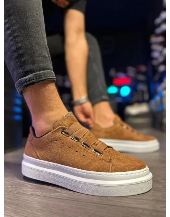 Terzi Bey Günlük Ayakkabı 521 Taba Süet