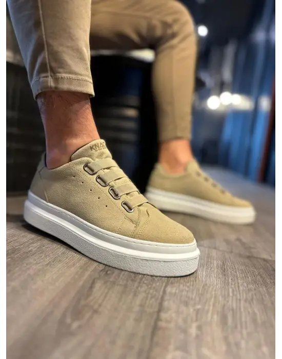 Terzi Bey Günlük Ayakkabı 521 Vizon Süet