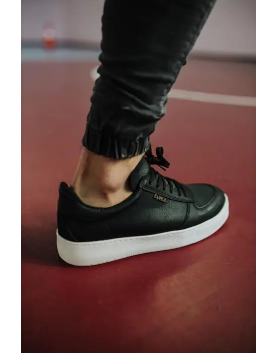 Terzi Bey Günlük Ayakkabı 666 Siyah (beyaz Taban)