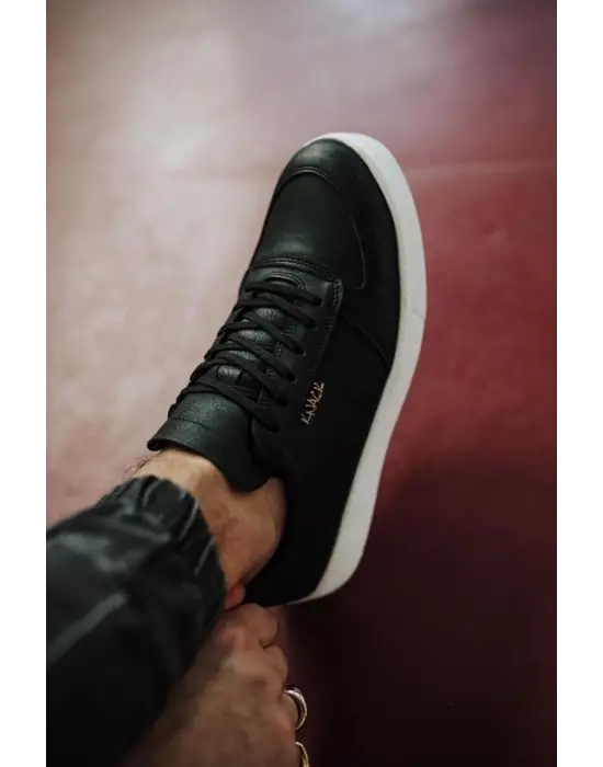 Terzi Bey Günlük Ayakkabı 666 Siyah (beyaz Taban)