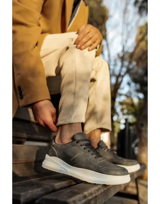 Terzi Bey Günlük Ayakkabı 707 Gri