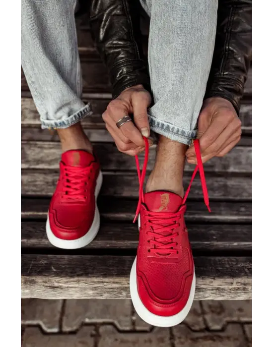 Terzi Bey Günlük Ayakkabı 707 Kırmızı