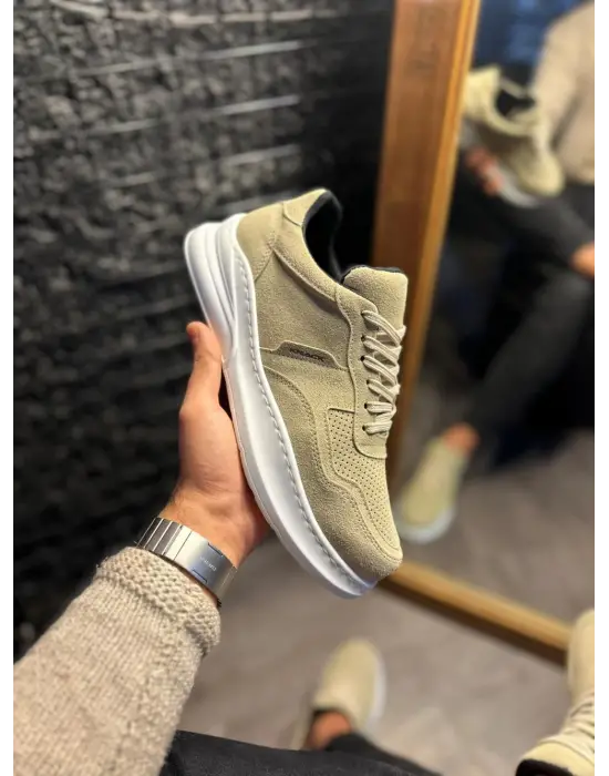 Terzi Bey Günlük Ayakkabı 707 Vizon Süet