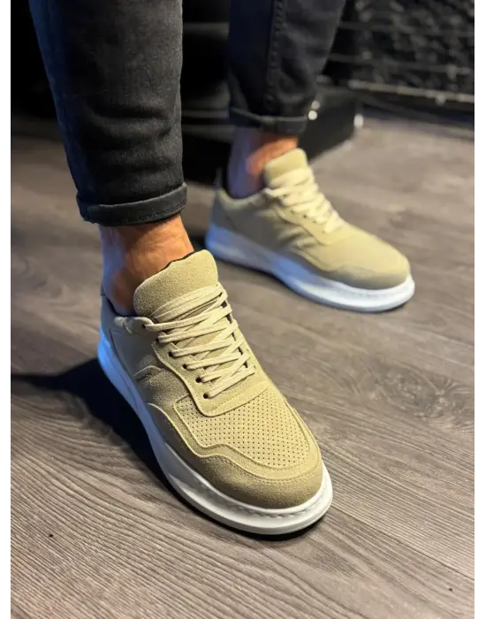 Terzi Bey Günlük Ayakkabı 707 Vizon Süet