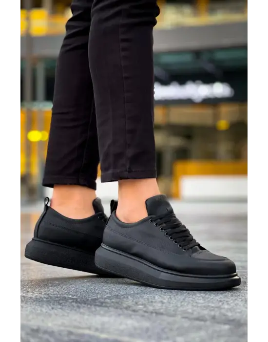 Terzi Bey Günlük Ayakkabı 814 Siyah (siyah Taban)