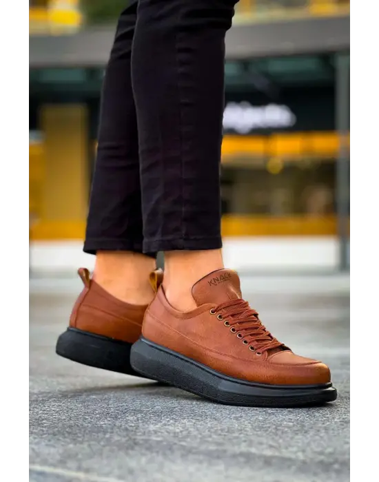 Terzi Bey Günlük Ayakkabı 814 Taba (siyah Taban)