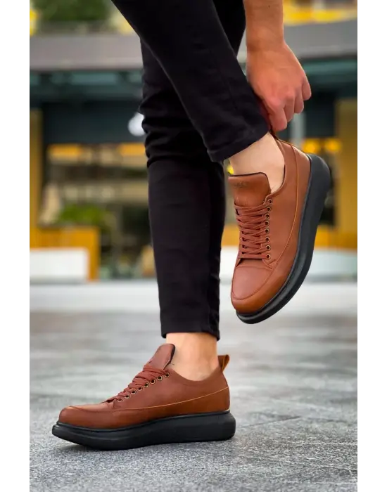 Terzi Bey Günlük Ayakkabı 814 Taba (siyah Taban)