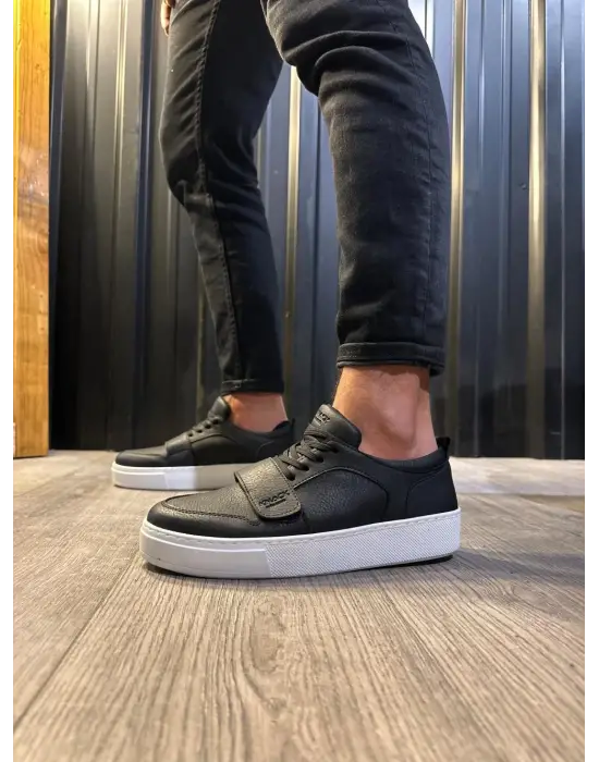 Knack Günlük Siyah Beyaz Erkek Ayakkabısı