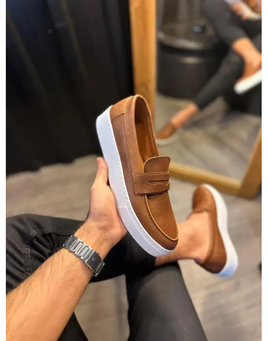 Terzi Bey Günlük Klasik Ayakkabı 400 Taba