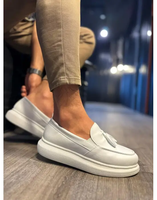 Terzi Bey Günlük Spor Klasik Ayakkabı 818 Beyaz