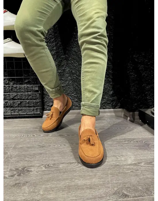 Terzi Bey Loafer Erkek Ayakkabı 007 Taba